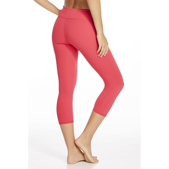 Fabletics Salar Capri Pink Coral Crop Leggings XS - Picture 1 of 6
